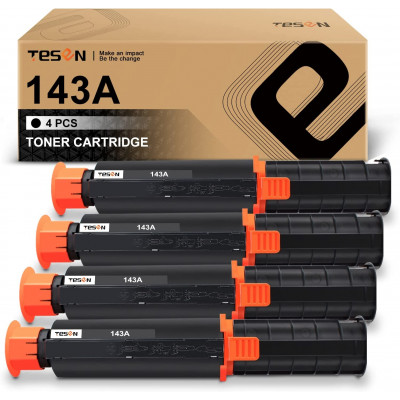 TESEN 143A W1143A Compatible Black Toner Cartridge 4 Packs